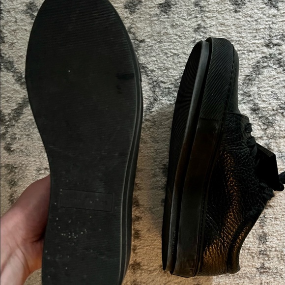 ACNE STUDIOS Adriana Grain Black Sneaker - Picture 5 of 6